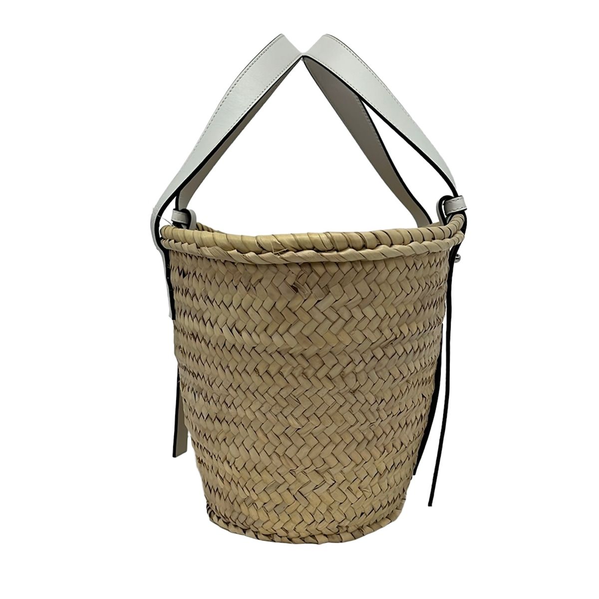 Loewe Tote Basket Medium Beige White Leather — view 4