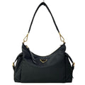 Prada Shoulder Bag Explorer Large Black Re-Nylon