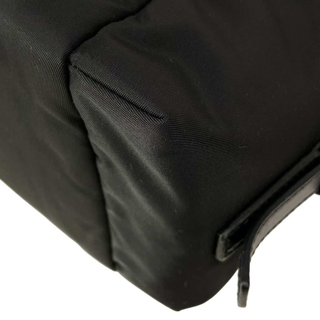 Prada Shoulder Bag Explorer Large Black Re-Nylon — view 6
