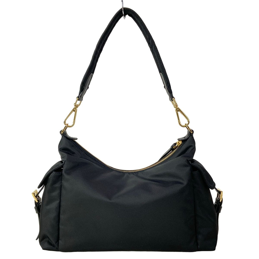 Prada Shoulder Bag Explorer Large Black Re-Nylon — view 3