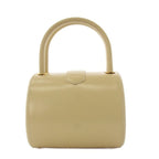 Loewe Vintage Anagram Handbag Leather Beige — view 3