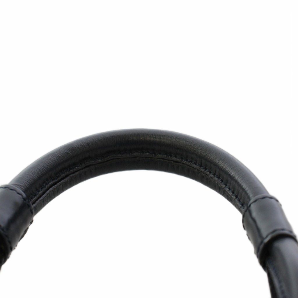 Loewe Vintage Handbag Anagram One Handle Leather Black — view 7