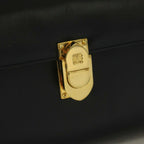 Loewe Vintage Handbag Anagram One Handle Leather Black — view 8