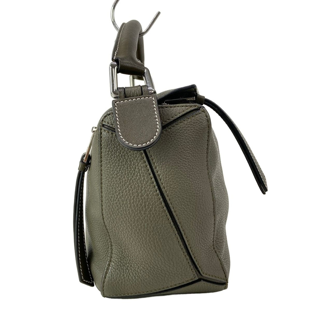 Loewe Handbag Puzzle Bag Small Khaki — view 2