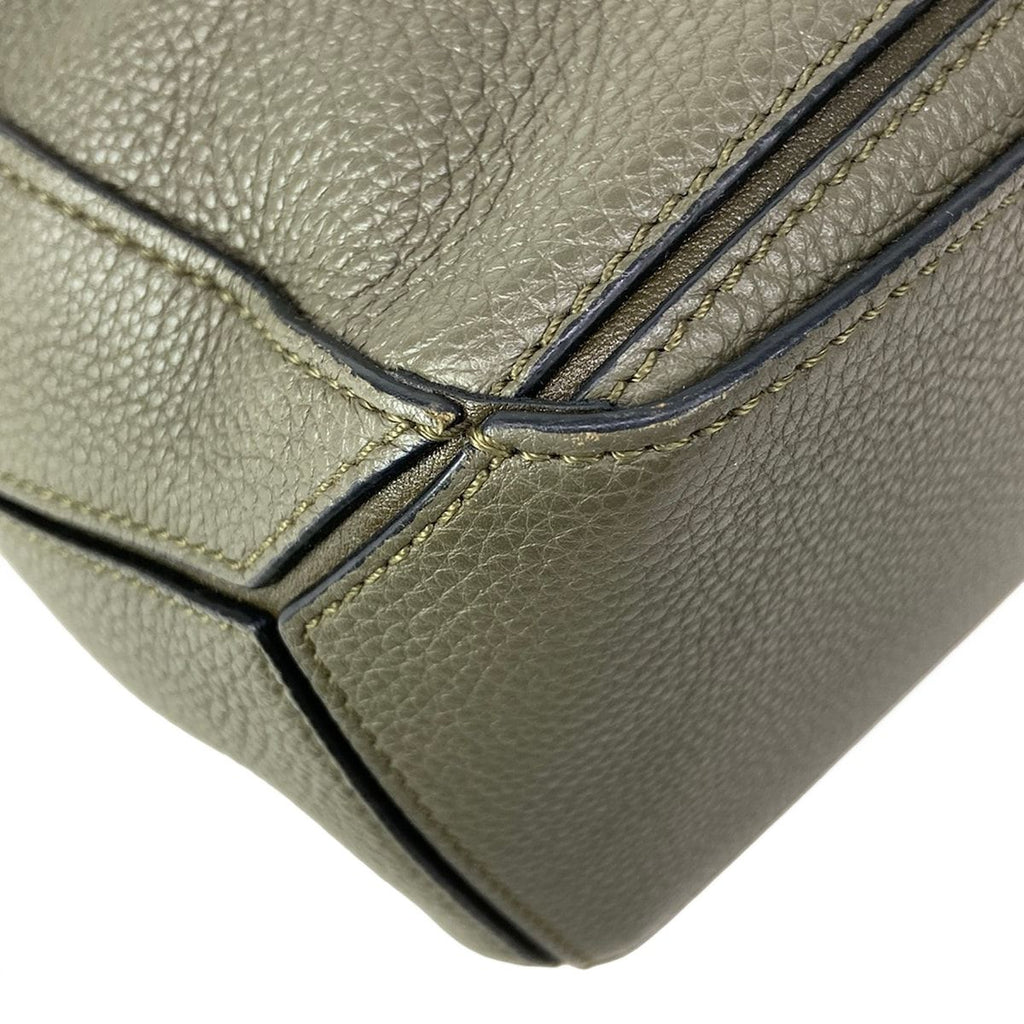 Loewe Handbag Puzzle Bag Small Khaki — view 7