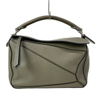 Loewe Handbag Puzzle Bag Small Khaki