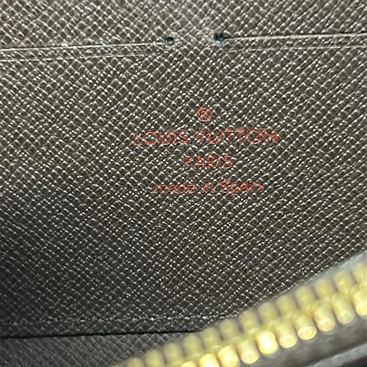 Louis Vuitton Wallet Damier Zippy Ebene — view 5