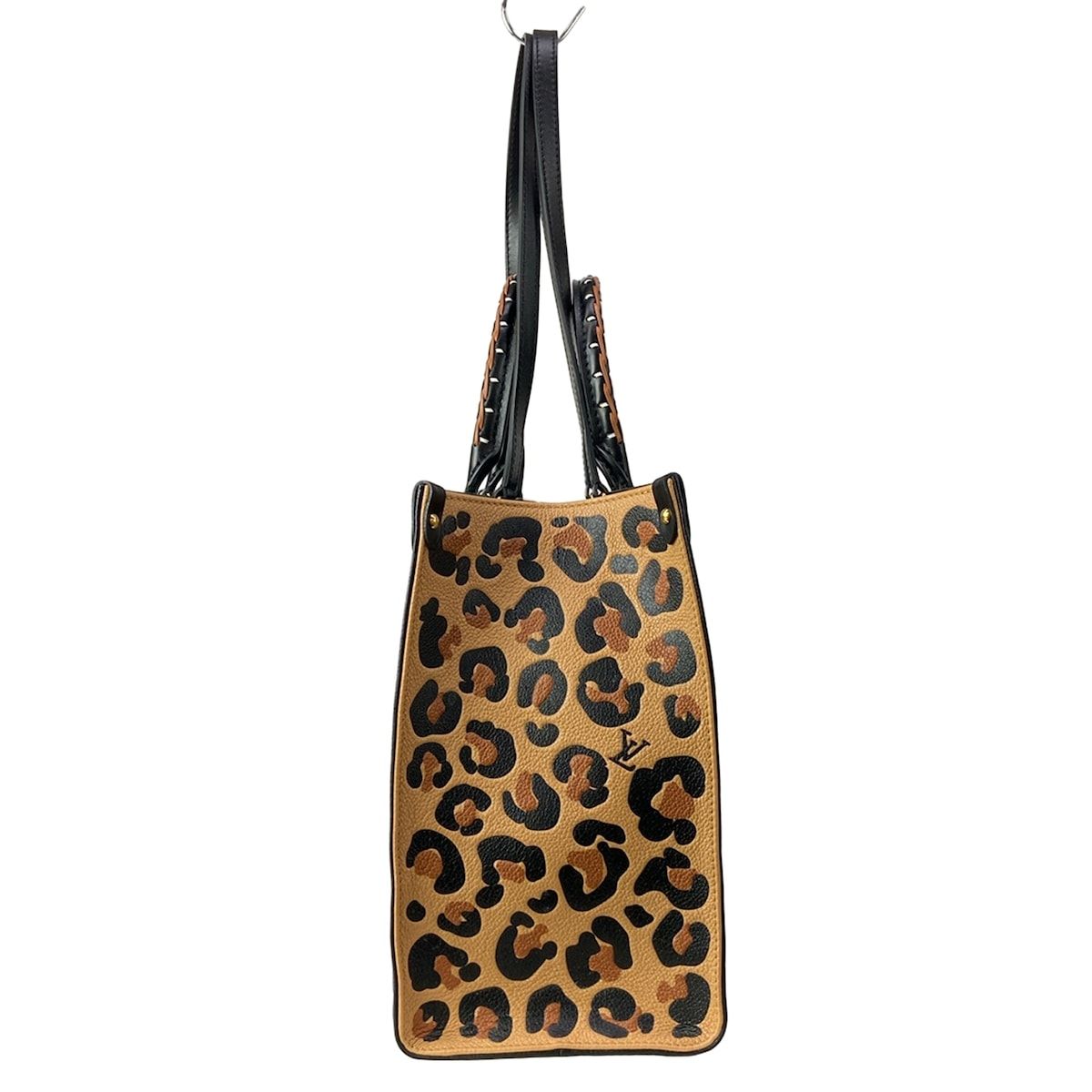 Louis Vuitton Tote Wild at Heart on the Go MM Noir Leather Cowhide — view 2