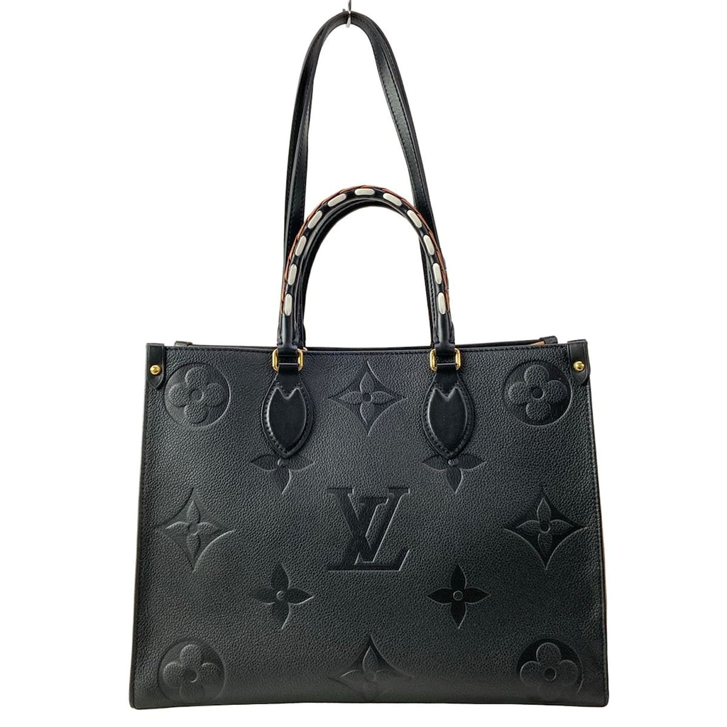 Louis Vuitton Tote Wild at Heart on the Go MM Noir Leather Cowhide — view 3