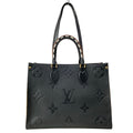 Louis Vuitton Tote Wild at Heart on the Go MM Noir Leather Cowhide