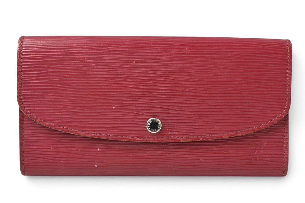 Louis Vuitton Wallet Portefeuille Emily Epi Fuchsia