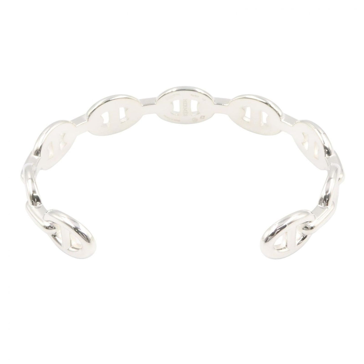 Hermes Bracelet Chaine D'ancre Enchainee LG 925 Sterling Silver — view 2
