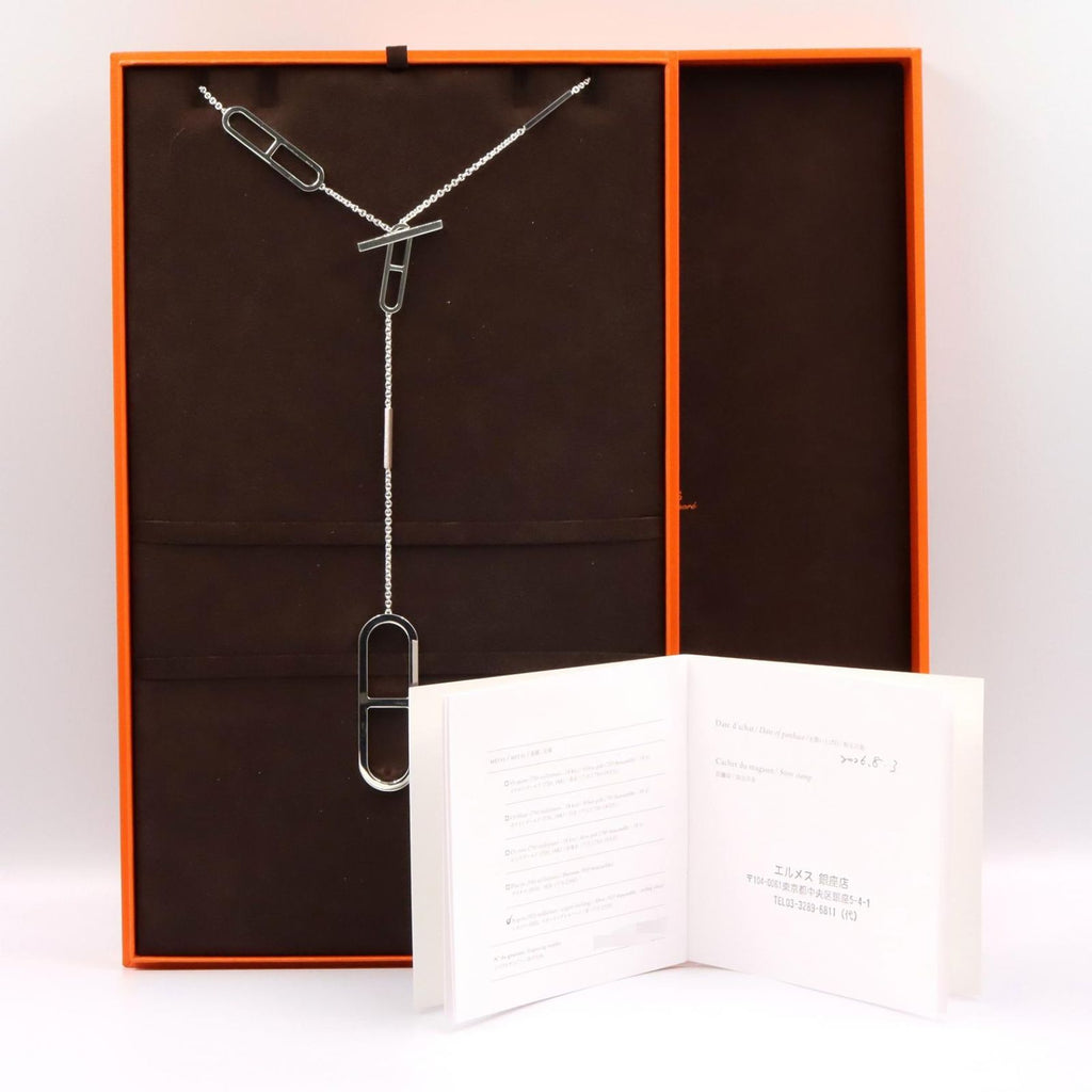 Hermes Necklace Ever Chaine D'ancre Long 925 Sterling Silver — view 6