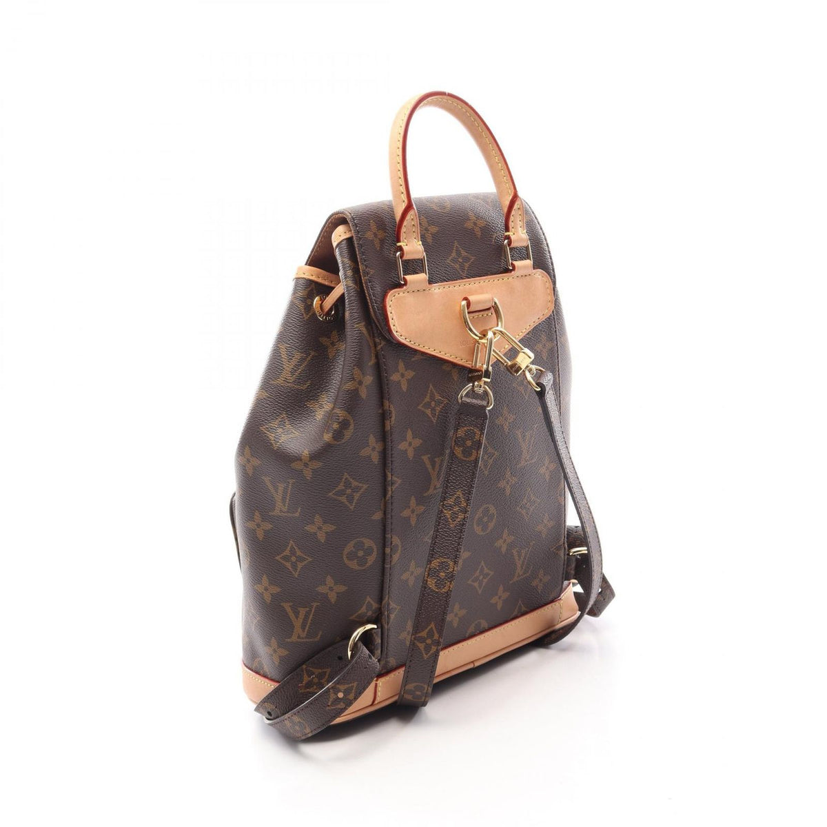 Louis Vuitton Backpack Montsouris PM Monogram Leather — view 2