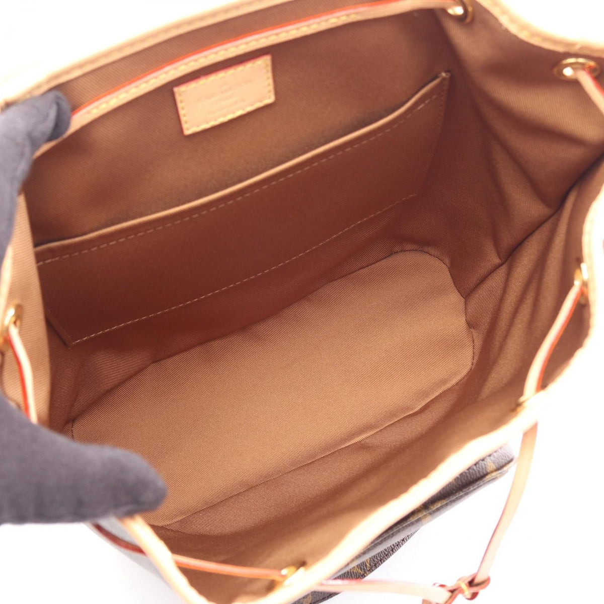 Louis Vuitton Backpack Montsouris PM Monogram Leather — view 3