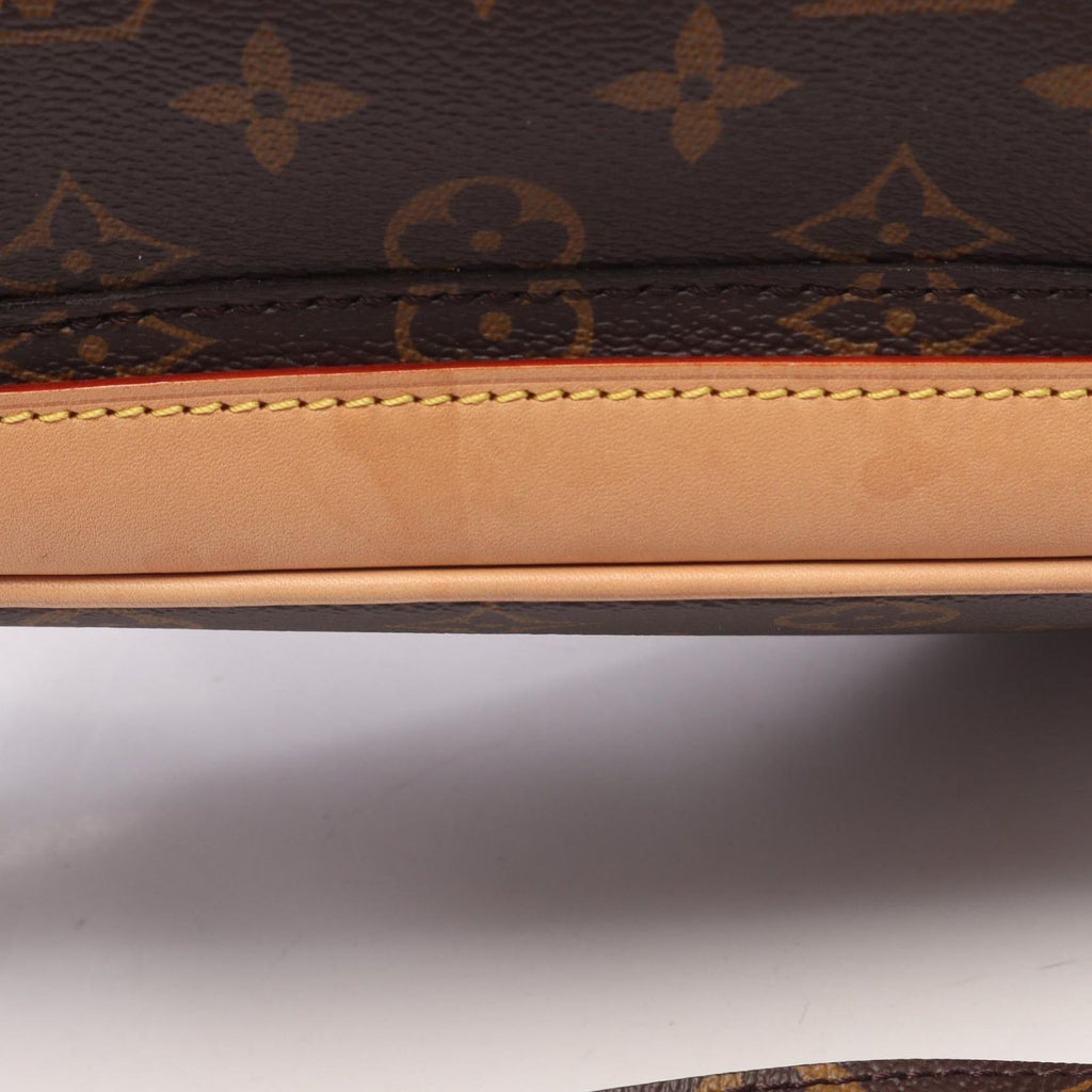 Louis Vuitton Backpack Montsouris PM Monogram Leather — view 6