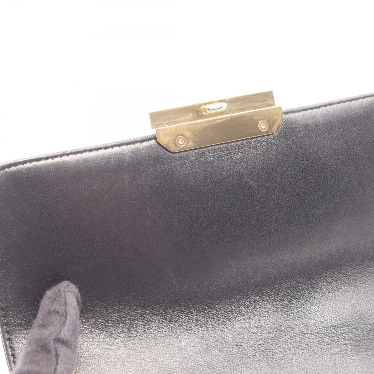 Chanel Shoulder Bag Chic with Me Quilted Black Lambskin Small Chain — view 7