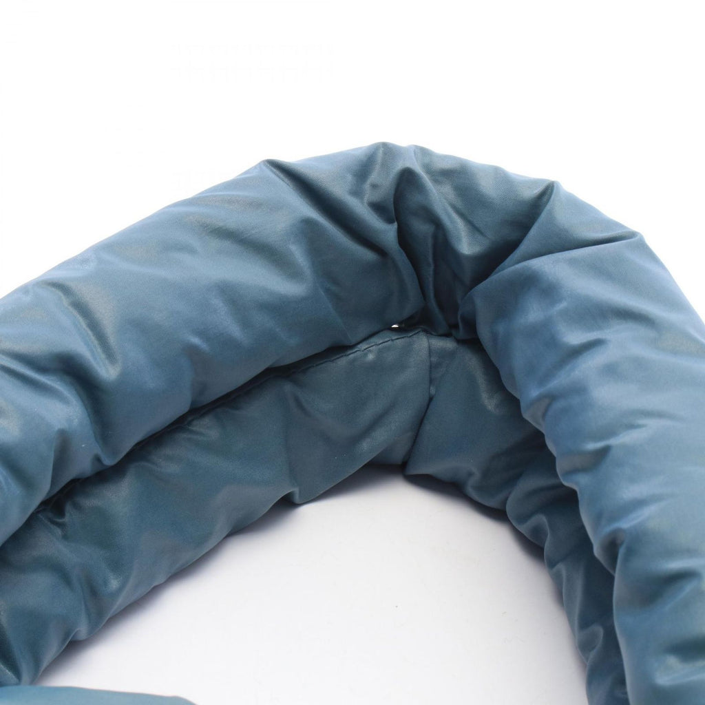 Chanel Tote Coco Cocoon Small Blue Green Nylon Leather — view 8