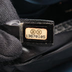Chanel Tote Coco Cocoon Small Blue Green Nylon Leather — view 5