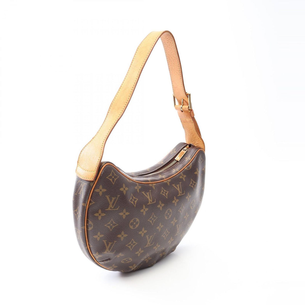 Louis Vuitton Shoulder Bag Croissant MM Monogram Leather — view 2