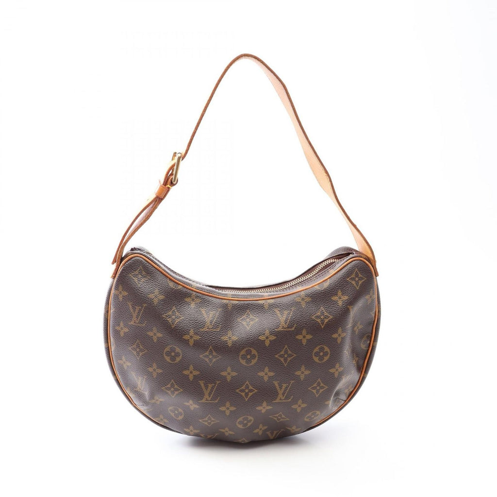 Louis Vuitton Shoulder Bag Croissant MM Monogram Leather
