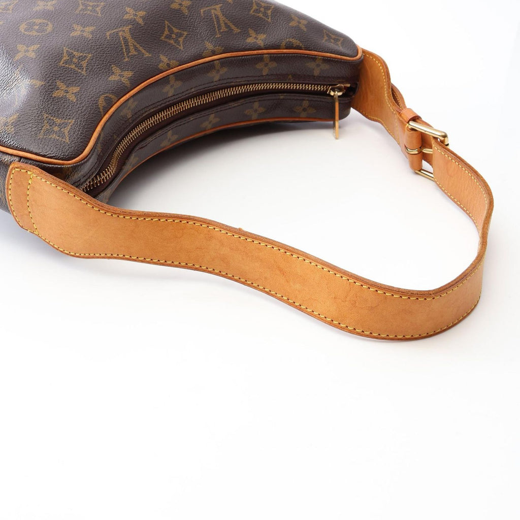 Louis Vuitton Shoulder Bag Croissant MM Monogram Leather — view 6