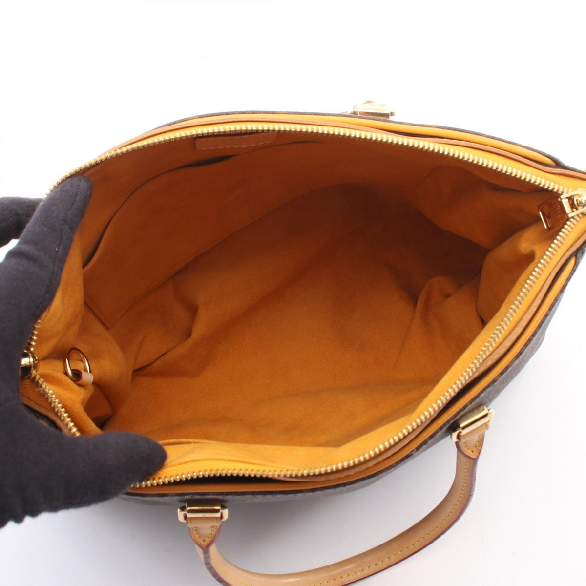Louis Vuitton Handbag Pallas 2-Way Saffron Leather — view 3