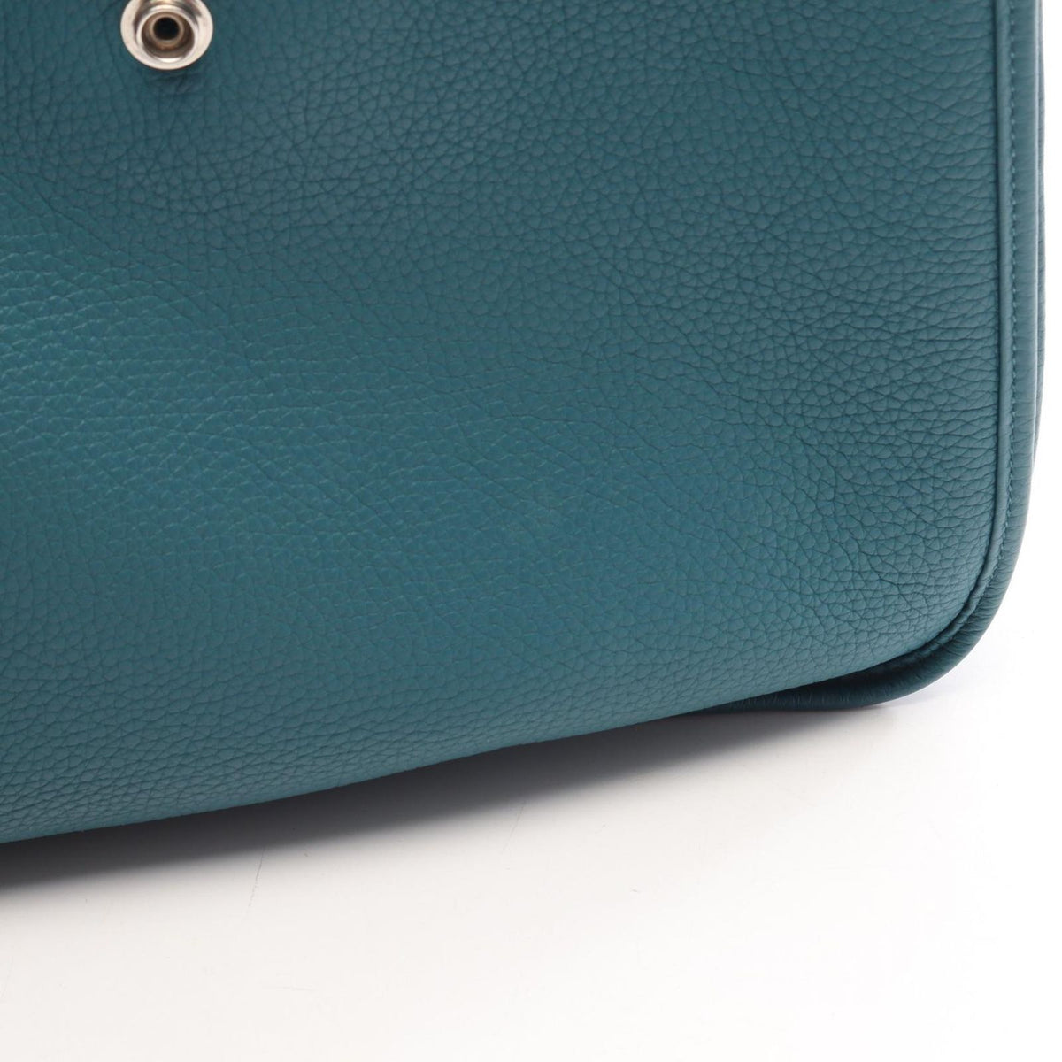 Hermes Shoulder Bag Evelyne 3 Trois PM 2-Way Vert Bosphore Leather — view 6