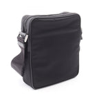 Prada Shoulder Bag Tessuto Saffian Nylon Saffiano Leather — view 2
