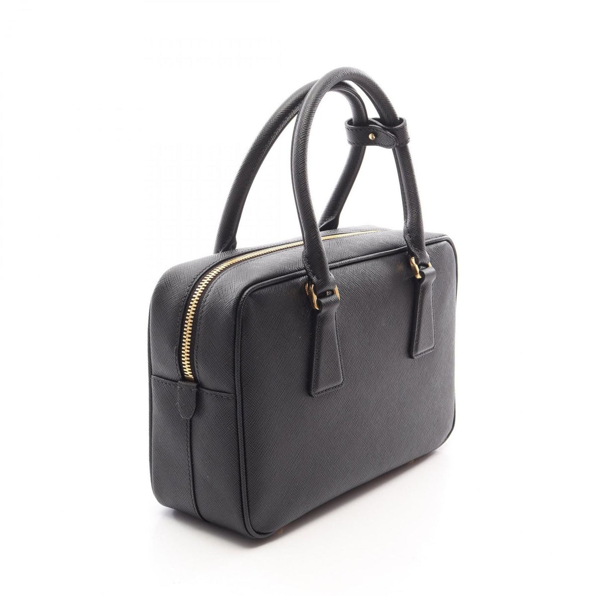 Prada Handbag Small Top Handle Bag Saffiano Leather — view 2