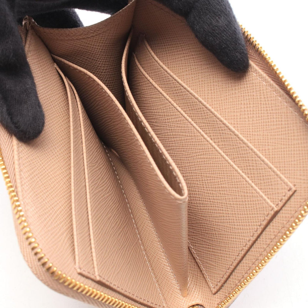 Prada Coin Purse Saffiano Triang Leather — view 3