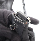 Gucci Black Bamboo Shoulder Bag — view 8