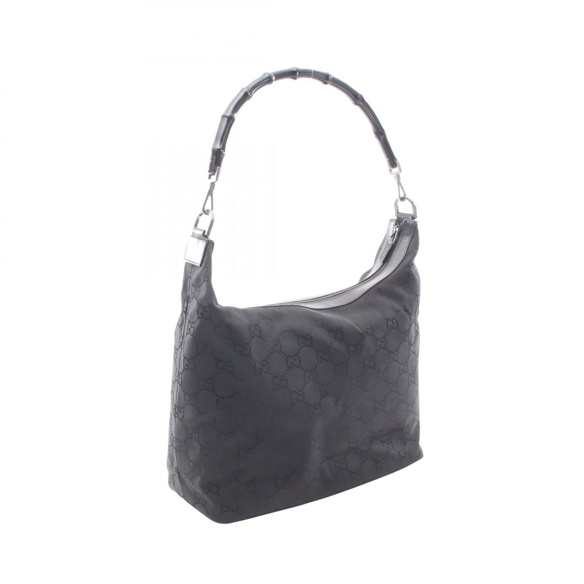 Gucci Black Bamboo Shoulder Bag — view 2