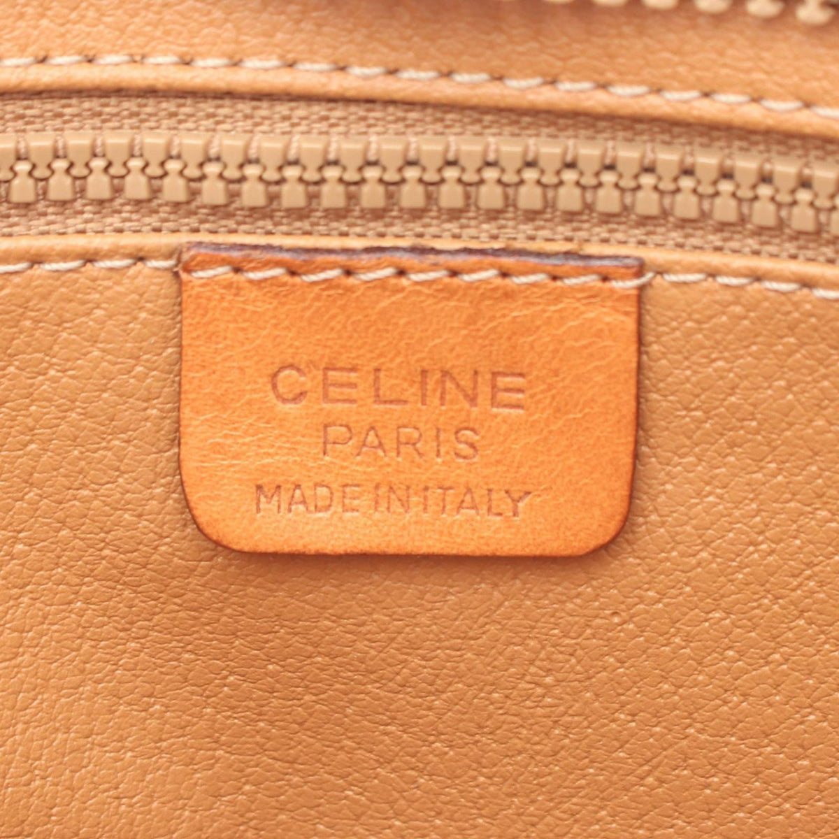 Celine Beige Coating Handbag — view 5