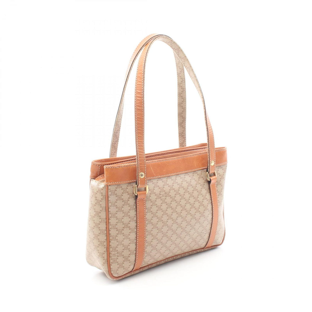 Celine Beige Coating Handbag — view 2