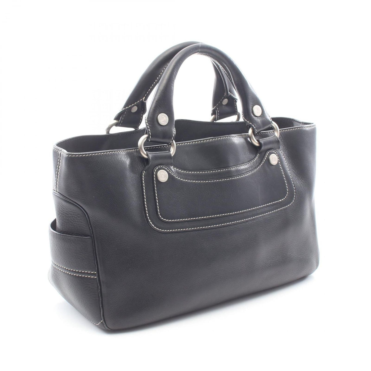 Celine Handbag Boogie Bag Black Leather — view 2