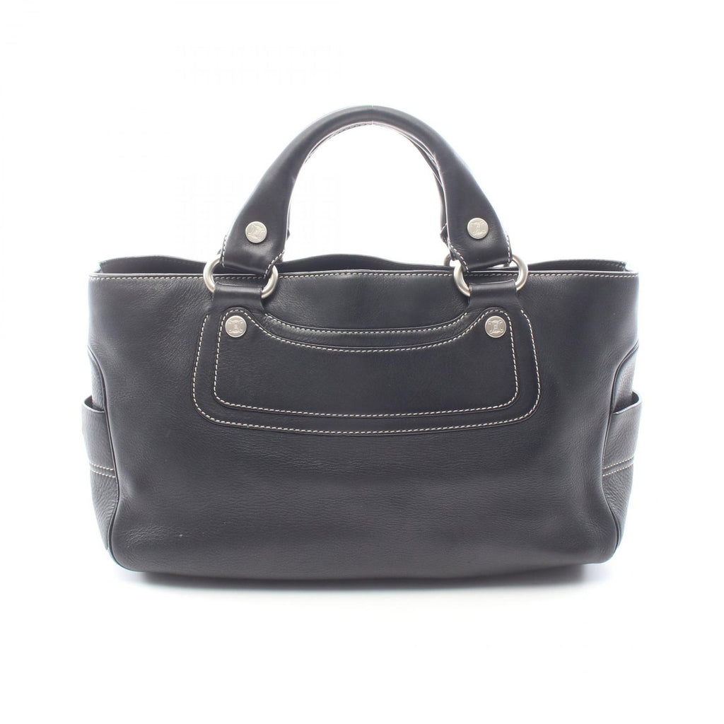 Celine Handbag Boogie Bag Black Leather