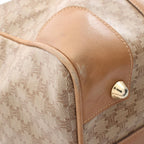 Celine Beige Mini Boston Bag Macadam — view 6