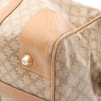 Celine Beige Mini Boston Bag Macadam — view 7
