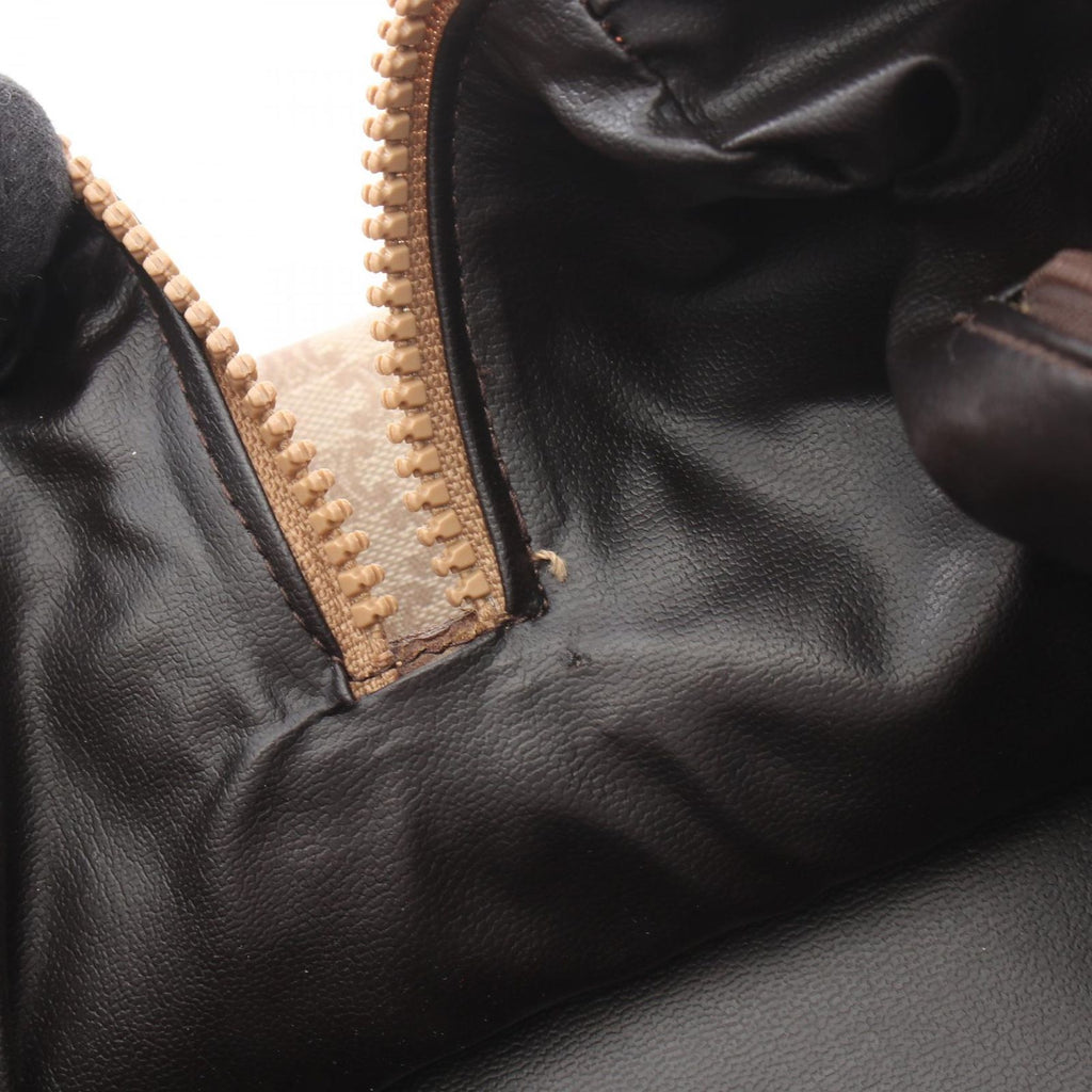 Celine Beige Mini Boston Bag Macadam — view 5