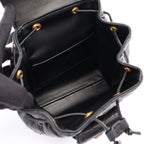 Dior Backpack Caro Small Macro Cannage Black Leather — view 3