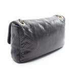 Chanel Shoulder Bag 2.55 Perforated Combination Black Leather Chain — view 2