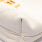 Chanel Shoulder Bag Chanel 22 Mini 2-Way White Leather Quilted — view 6