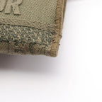 Dior Waist Bag Oblique Saddle Slim Pouch Khaki Leather — view 7