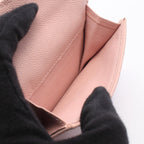 Chanel Trifold Wallet Classic Small Flap Quilted Light Pink Caviar Leather — view 4