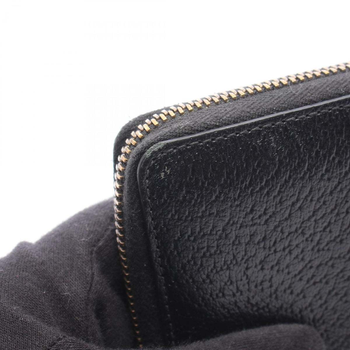 Gucci Round Wallet GG Marmont Black Leather — view 5