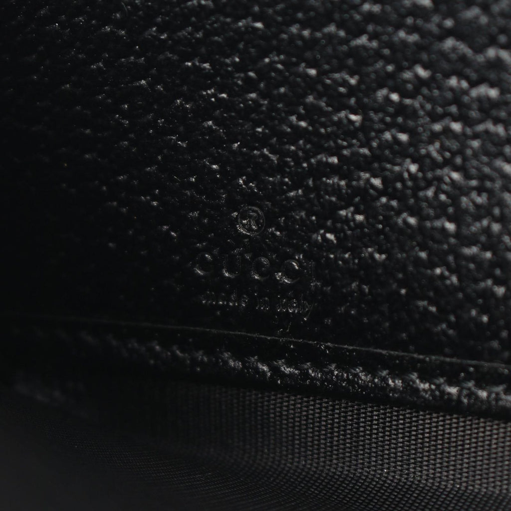 Gucci Round Wallet GG Marmont Black Leather — view 4