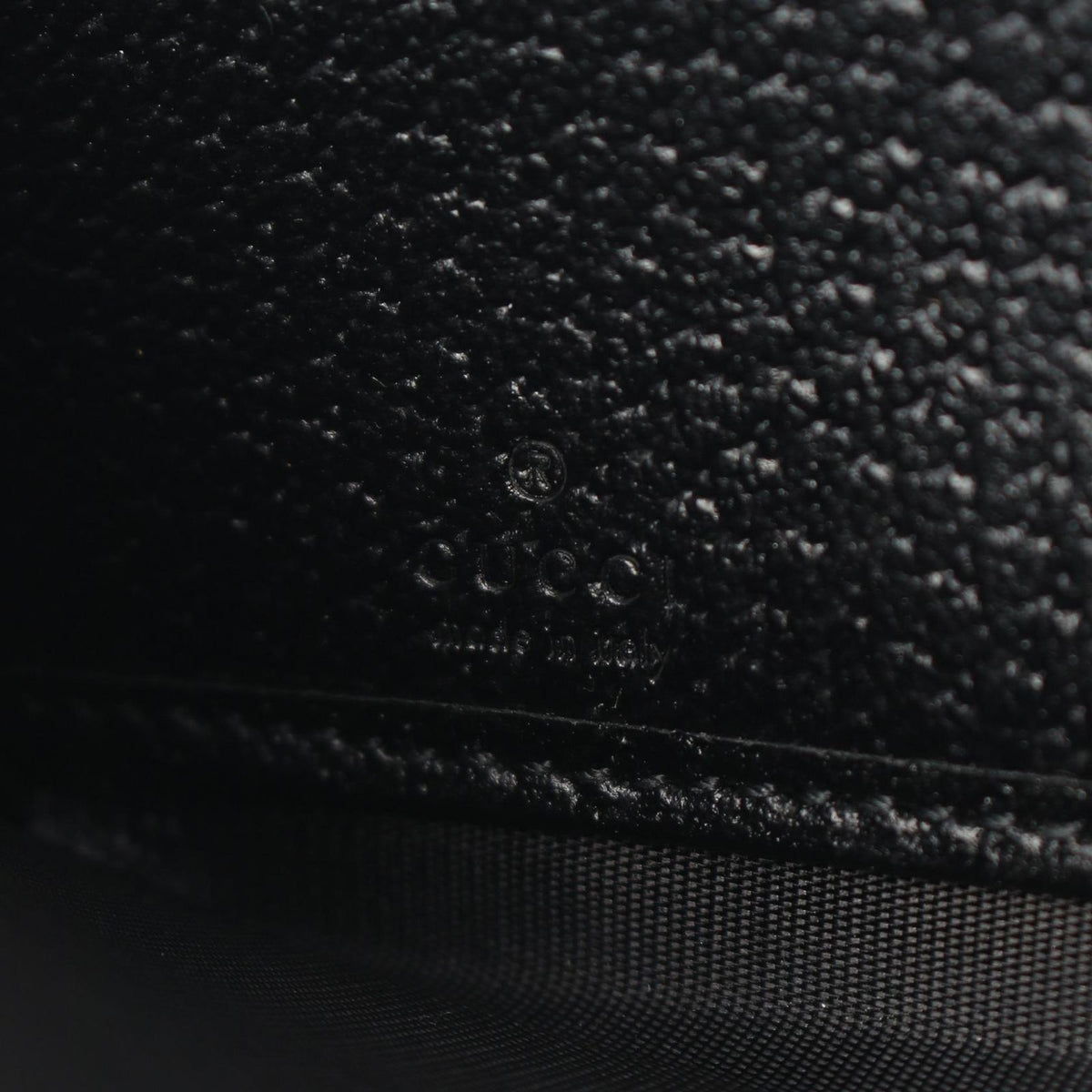 Gucci Round Wallet GG Marmont Black Leather — view 4