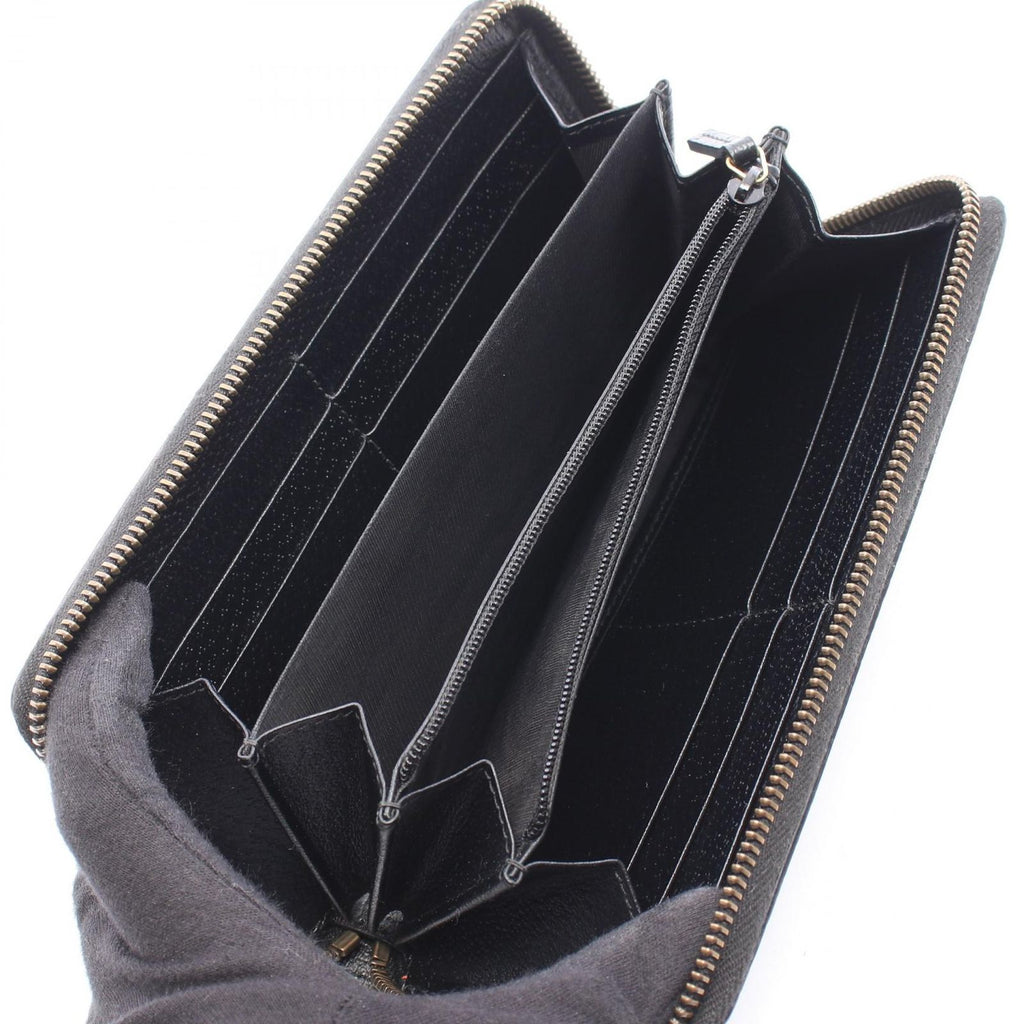 Gucci Round Wallet GG Marmont Black Leather — view 3