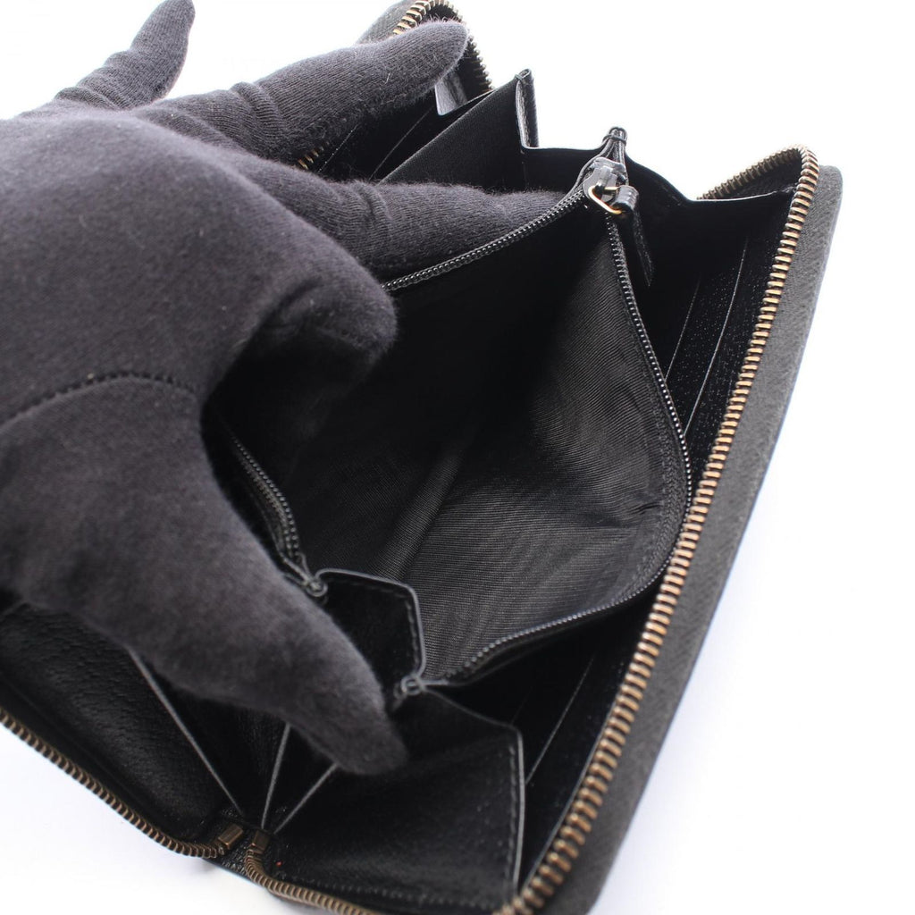 Gucci Round Wallet GG Marmont Black Leather — view 7